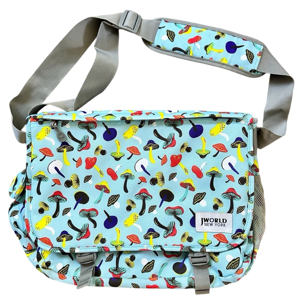 Colorful Mushroom Laptop Bag